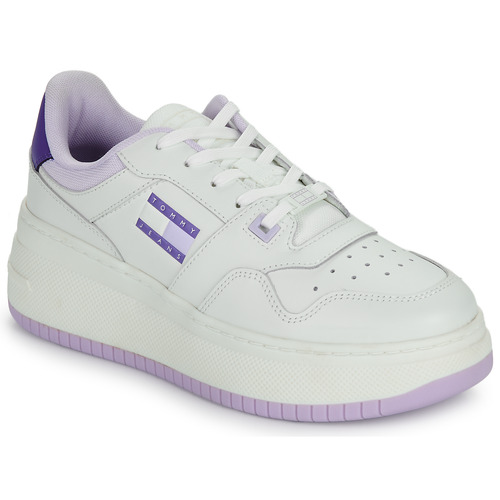 Sneakers basse    TJW RETRO BASKET FLATFORM ESS  Bianco