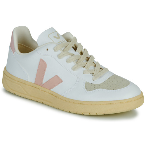 Sneakers basse    V-10  Bianco