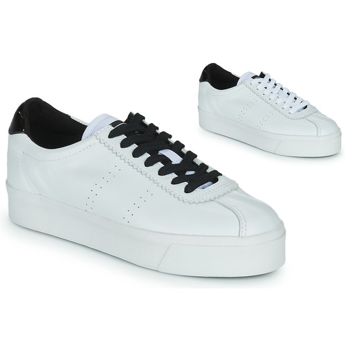 Sneakers basse    WHITE BLACK  Bianco