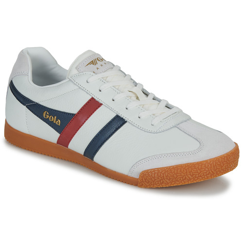 Sneakers uomo Gola  HARRIER LEATHER  Bianco Gola 5059682148697