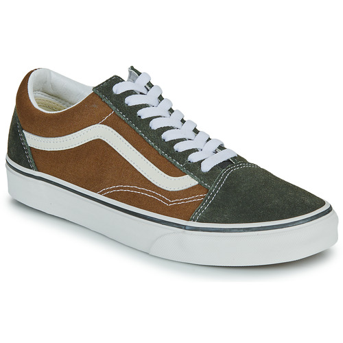 Sneakers uomo Vans  Old Skool CANVAS/SUEDE POP BROWN/MULTI  Marrone Vans 197063321255