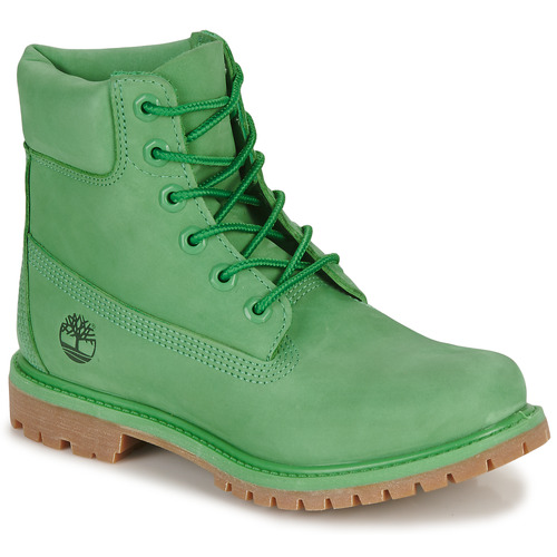 Green off white timbs best sale