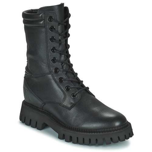 Stivaletti    LUCY COMBAT LACE UP BOOT  Nero