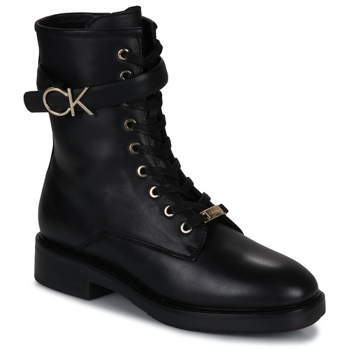 Stivaletti    RUBBER SOLE COMBAT BOOT W HW  Nero