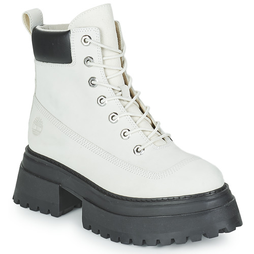 Stivaletti     Sky 6In LaceUp  Bianco