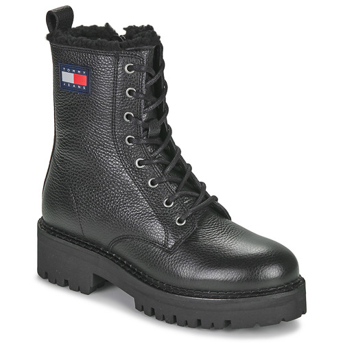 Stivaletti    TJW URBAN BOOT TUMBLED LTR WL  Nero