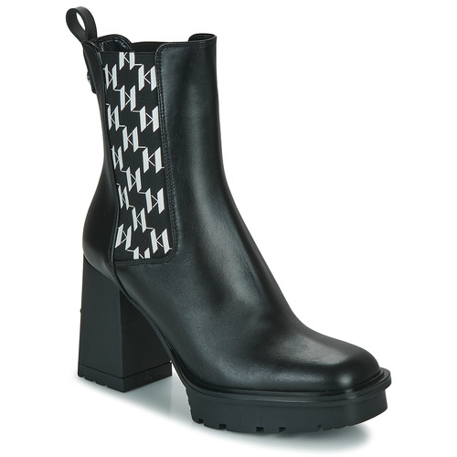 Stivaletti    VOYAGE VI Monogram Gore Boot  Nero