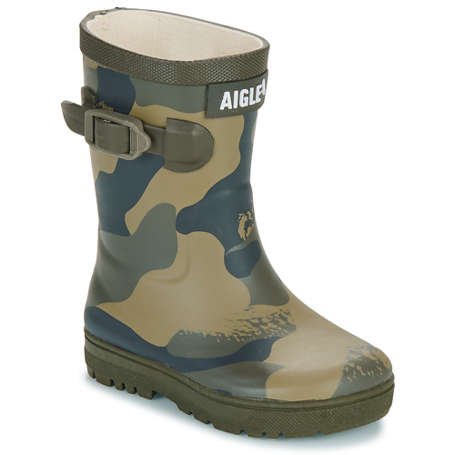 Stivali bambini ragazza Aigle  WOODY-POP PT 2  Kaki Aigle 3246578881659