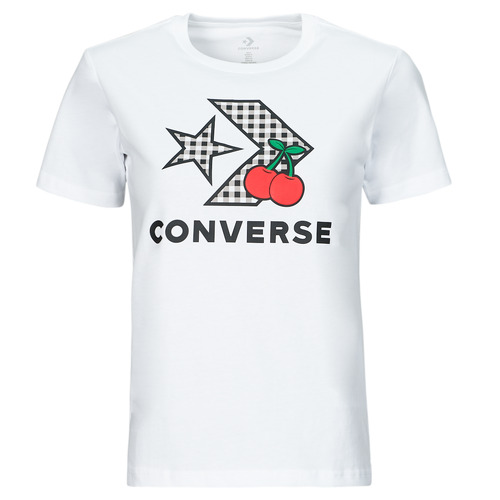 T-shirt    CHERRY STAR CHEVRON INFILL TEE WHITE  Bianco