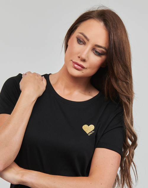 T-shirt-ONLKITA-SS-LOGO-TOP-Nero-4