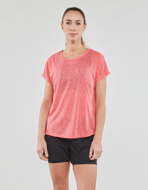 T-shirt-ONPJIES-LOOSE-BURNOUT-SS-TEE-Arancio-1