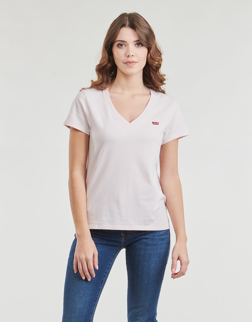 T-shirt-PERFECT-VNECK-Rosa-1