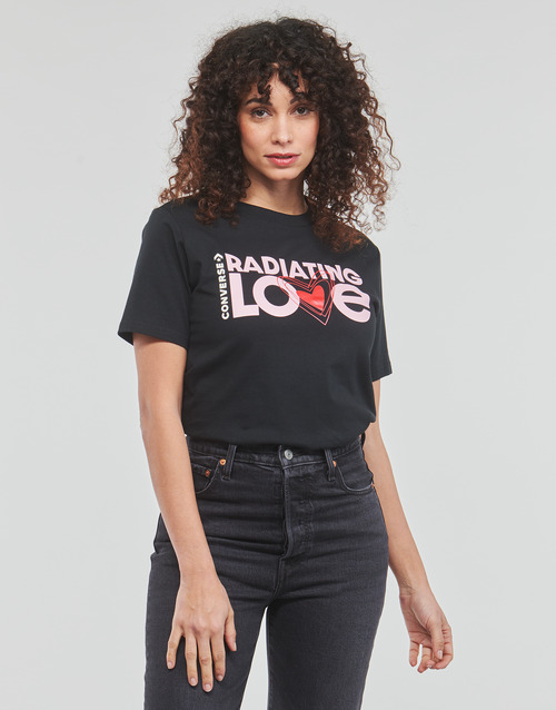 T-shirt-RADIATING-LOVE-SS-CLASSIC-GRAPHIC-Nero-1