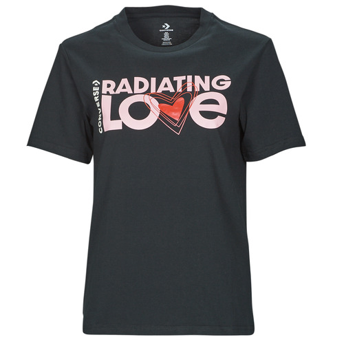 T-shirt    RADIATING LOVE SS CLASSIC GRAPHIC  Nero