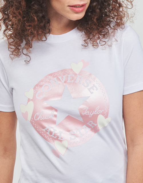 T-shirt-RADIATING-LOVE-SS-SLIM-GRAPHIC-Bianco-4