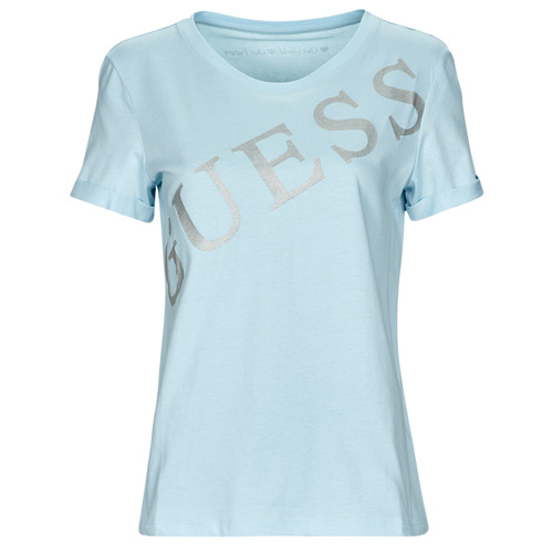 T-shirt    SS CN BENITA TEE  Blu