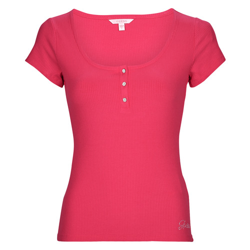 T-shirt    SS KARLEE JEWEL BTN HENLEY  Rosa