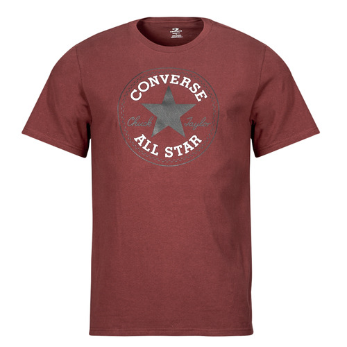 T-shirt uomo Converse  CHUCK PATCH TEE CHERRY DAZE  Bordeaux Converse 194434684650