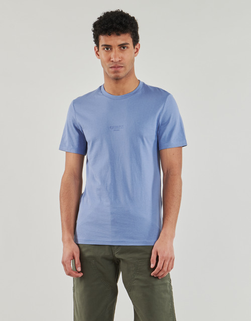 T-shirt-uomo-Guess-AIDY-CN-SS-Blu-Guess-7626101315565-1