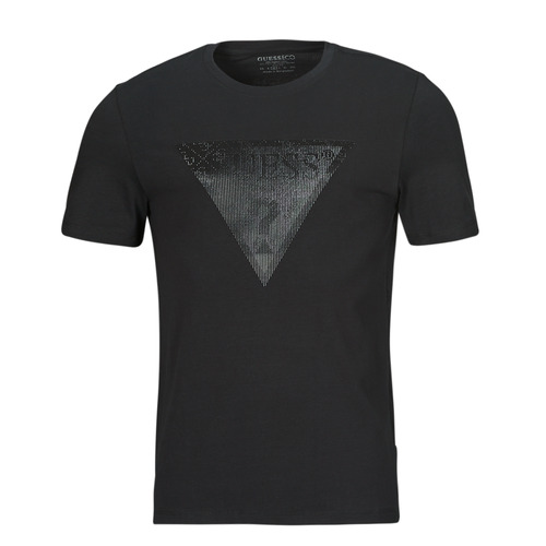 T-shirt uomo Guess  CN SHINY GEL SHINY GEL  Nero Guess 7621701702999