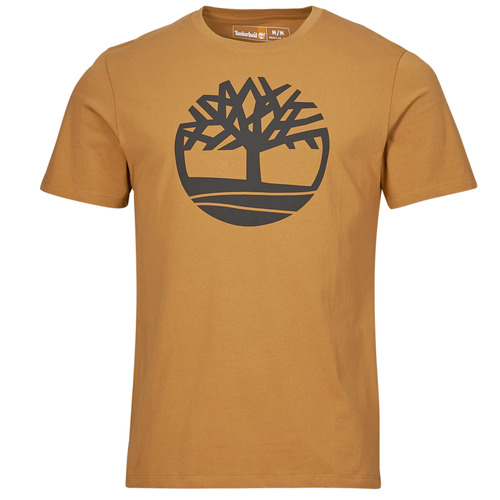 T-shirt uomo Timberland  Tree Logo Short Sleeve Tee  Giallo Timberland 194902948840