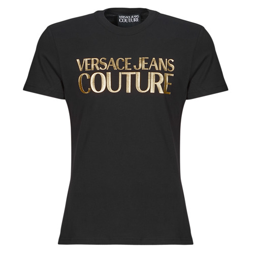 T-shirt uomo Versace Jeans Couture  76GAHT00  Nero Versace Jeans Couture 8052019580228