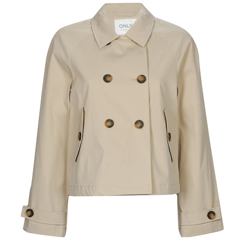 Only ONLAPRIL SHORT TRENCHCOAT CC Beige Women s Trench 47.95