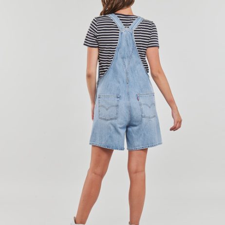 Tute-Jumpsuit-VINTAGE-SHORTALL-Blu-3