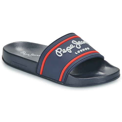 ciabatte ragazzo Pepe jeans  SLIDER LOGO B  Marine Pepe jeans 8445866654493