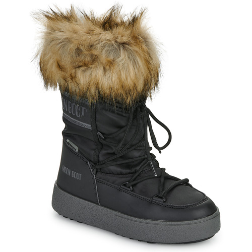 da neve    MOON BOOT LTRACK MONACO LOW WP  Nero