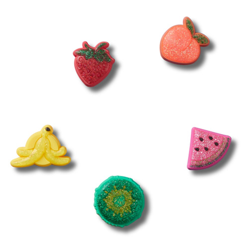 Accessori-scarpe-Sparkle-Glitter-Fruits-5-Pack-3