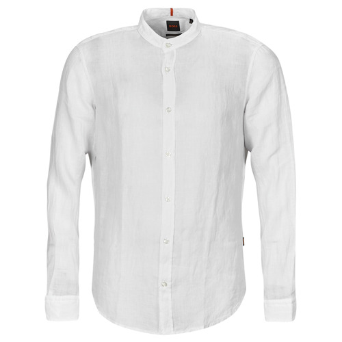 Camicia a maniche lunghe uomo BOSS  Race_1  Bianco BOSS 4063536985407