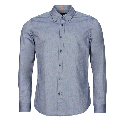 Camicia a maniche lunghe uomo BOSS  Rickert  Blu BOSS 4063536985810