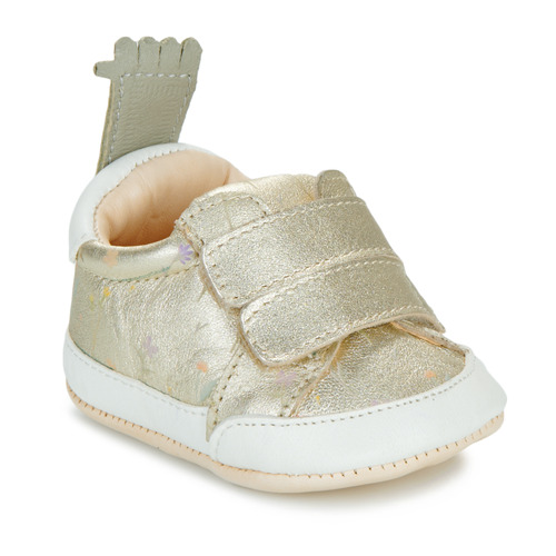 Pantofole bambini ragazza Easy Peasy  MY BLUMOO PTI'VELCRO  Oro Easy Peasy 3608925969333