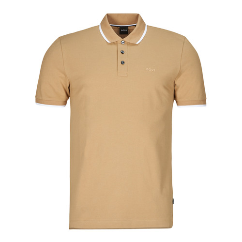 Polo uomo BOSS  Parlay 190  Beige BOSS 4063542104809