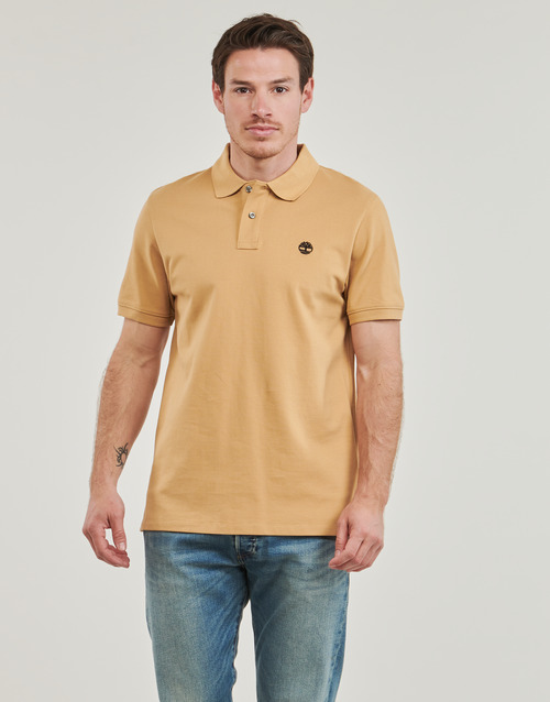 Polo-uomo-Timberland-Pique-Short-Sleeve-Polo-Beige-Timberland-194902913251-1