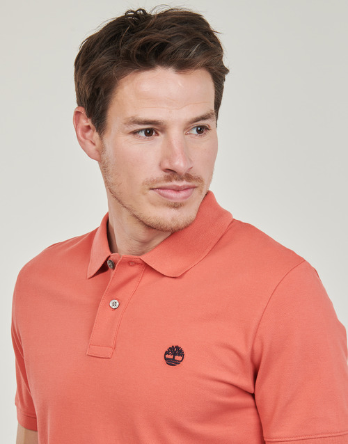 Polo-uomo-Timberland-Pique-Short-Sleeve-Polo-Marrone-Timberland-194902912889-4