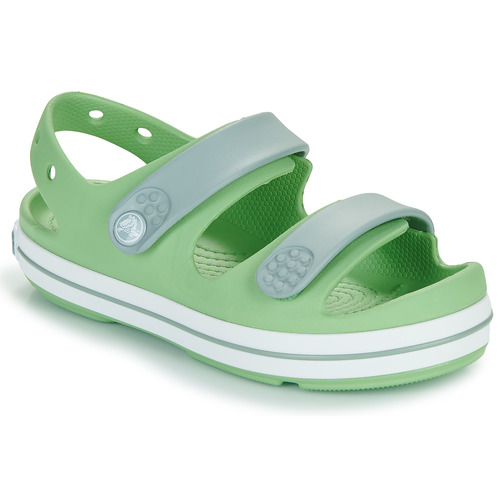 Sandali bambini ragazza Crocs  Crocband Cruiser Sandal K  Verde Crocs 196265603534