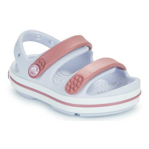 Sandali bambini ragazza Crocs  Crocband Cruiser Sandal T  Viola Crocs 196265604654