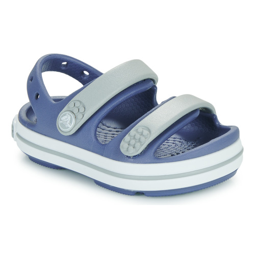 Sandali bambini ragazzo Crocs  Crocband Cruiser Sandal T  Blu Crocs 196265603954