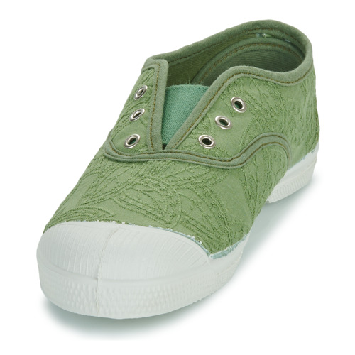 Scarpe-bambini-ragazza-Bensimon-TENNIS-ELLY-BRODERIE-ANGLAISE-Verde-Bensimon-3608545953446-2