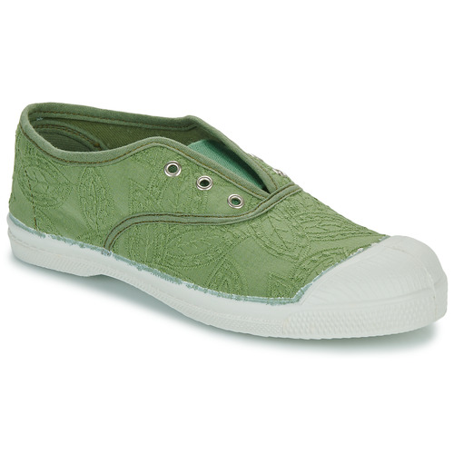 Scarpe bambini ragazza Bensimon  TENNIS ELLY BRODERIE ANGLAISE  Verde Bensimon 3608545953446