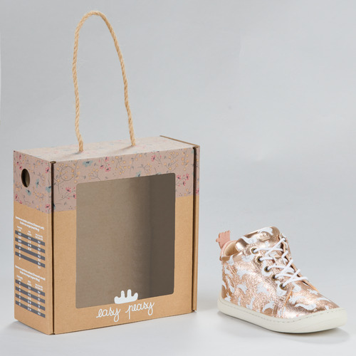 Scarpe-bambini-ragazza-Easy-Peasy-MY-DEBOO-LACET-Rosa-Easy-Peasy-6