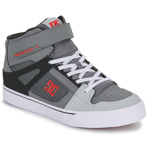 Scarpe bambini ragazzo DC Shoes  PURE HIGH-TOP EV  Rosso DC Shoes 3613379512332