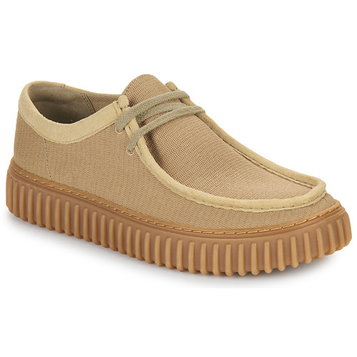 Scarpe uomo Clarks  TORHILL LO  Beige Clarks 5063090757037