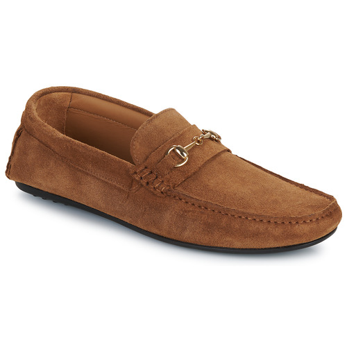 Scarpe uomo Selected  SLHSERGIO SUEDE HORSEBIT DRIVING SHOE  Marrone Selected 5715507160946