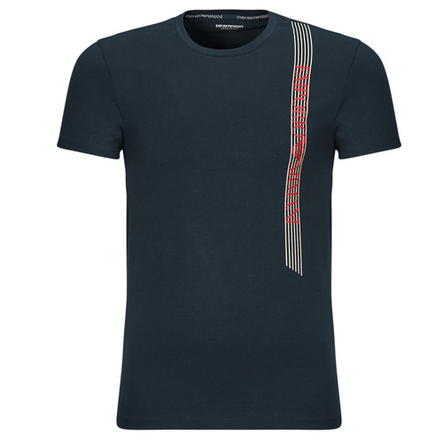 T-shirt uomo Emporio Armani  UNDERLINED LOGO  Marine Emporio Armani 8057970912941