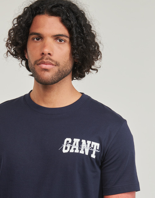 T-shirt-uomo-Gant-ARCH-SCRIPT-SS-T-SHIRT-Marine-Gant-7325707554995-4