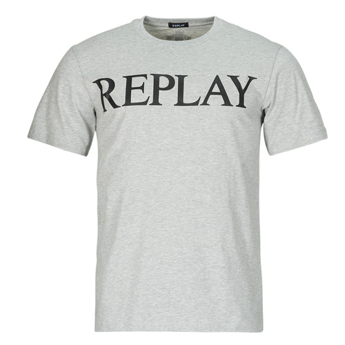 T-shirt uomo Replay  M6757-000-2660  Grigio Replay 8059799885000