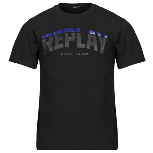 Replay M6762-000-23608P Black Men's short-sleeved T-shirt